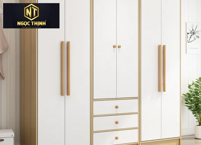 Xưởng Nội Thất Ngọc Thịnh Long Thành - Tủ quần áo gỗ công nghiệp MDF đẹp, hiện đại, cao cấp